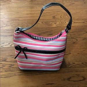 Striped Purse